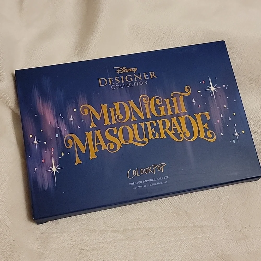Colourpop x Disney Princess Midnight Masquerade Eyeshadow Palette - New - Picture 8 of 12